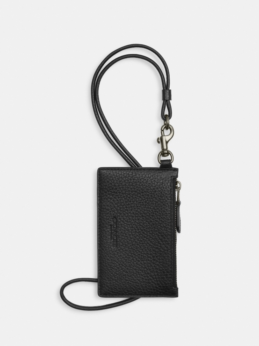 Coach 🆕 Men's Zip Lanyard Card Case - Picture 2 of 6